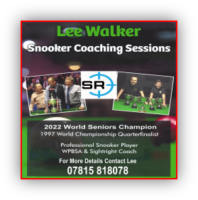 Lee Walke3 Snooker Coaching
